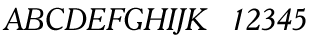 click to see alternate case of the font New Charlton