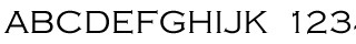 click to see alternate case of the font Copperplate