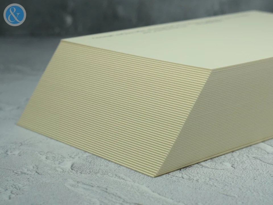 Ultra-Heavy Correspondence Cards | Bespoke Custom Print from Personalsied Stationery