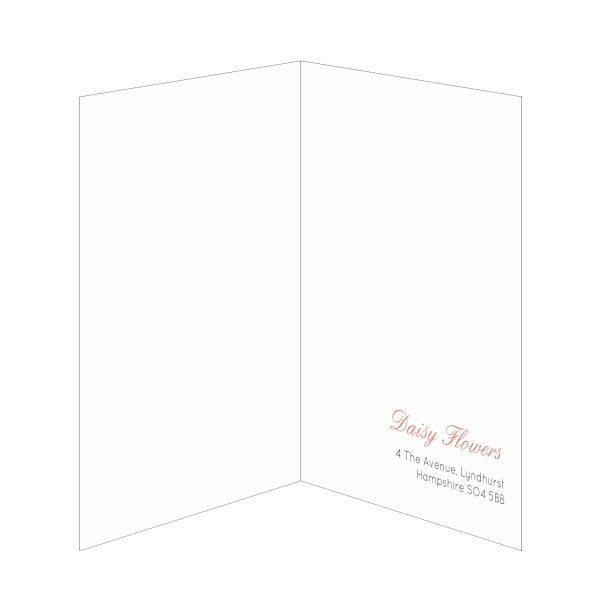 "Flower Meadow Folded - A6 folded cards"