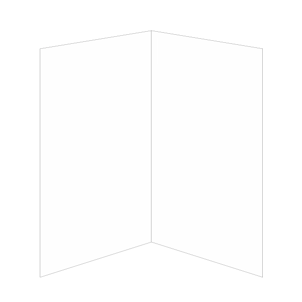 "Manchett Floral Folded - A6 folded cards"