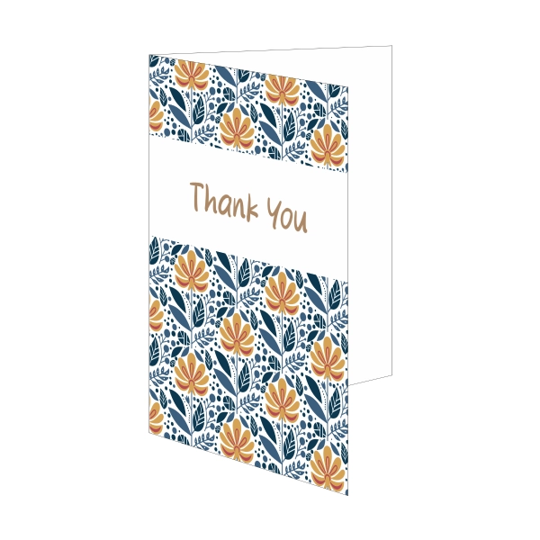 "Minton Floral Folded - A6 folded cards"