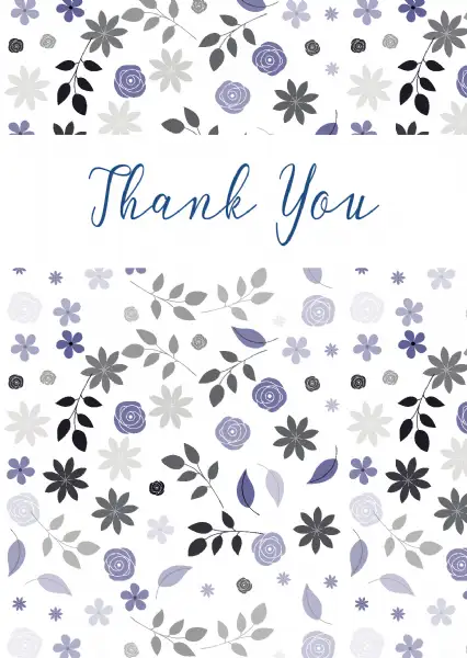 "Tyrrell Folded - A6 folded cards"