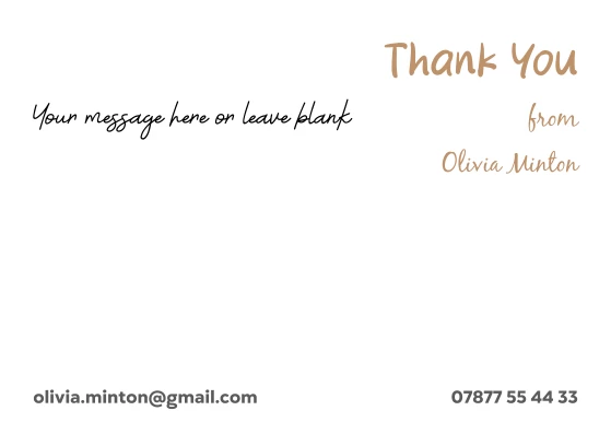 "Minton Floral - A6 double sided cards"