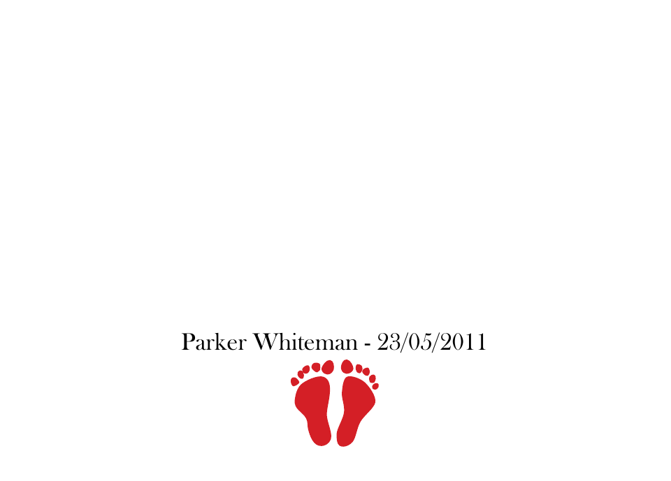 Winn Classic Announcements | Design, proof and buy online | Personalised Stationery