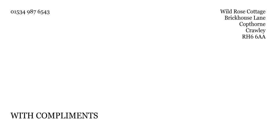 proof template