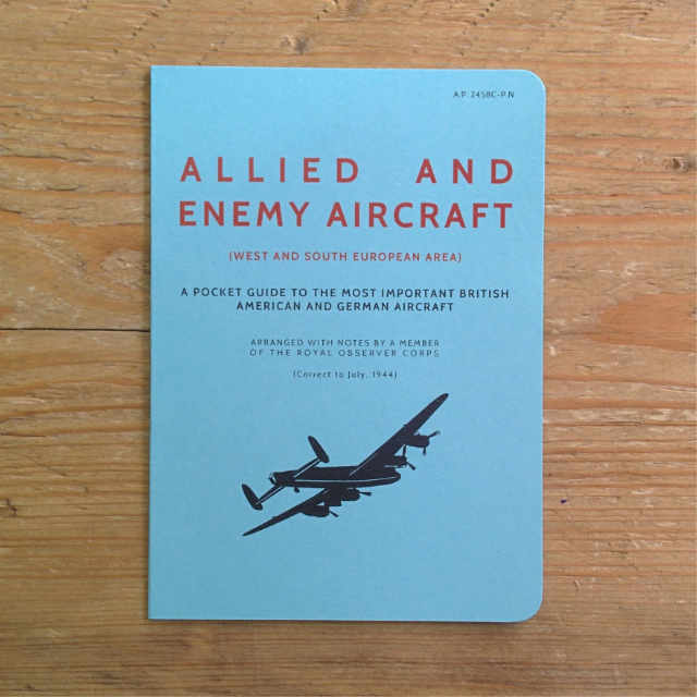 Aircraft Book Plain | Design, proof and buy online | Personalised Stationery