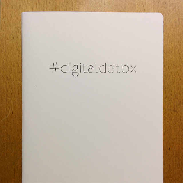 Personalised Stationery : Grid Ruled : Detox Natural