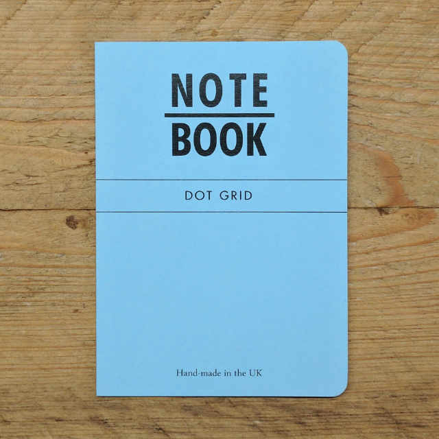 Personalised Stationery : Dot Grid : Blue