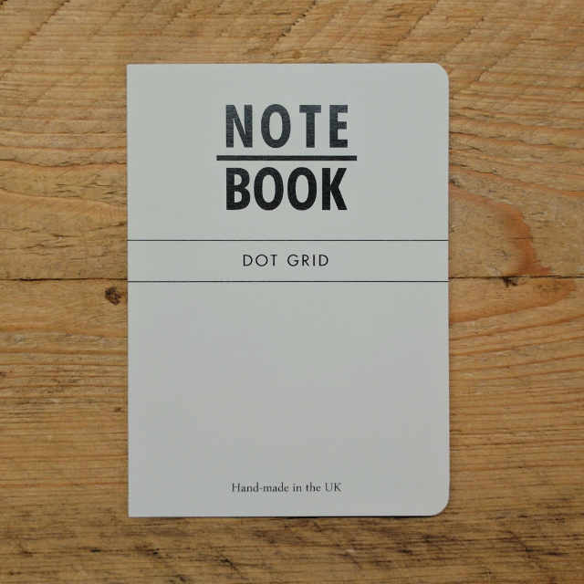 Personalised Stationery : Dot Grid : Grey