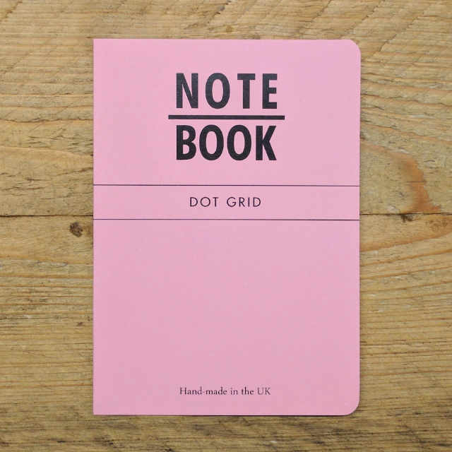 Personalised Stationery : Dot Grid : Pink