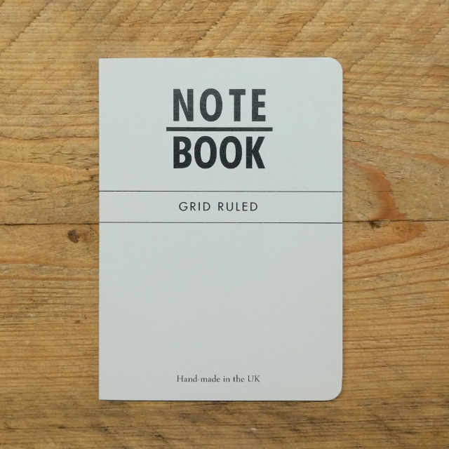 Personalised Stationery : Grid Ruled : Grey