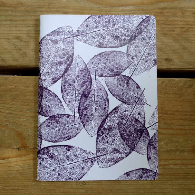Leaf White Ruled | Design, proof and buy online | Personalised Stationery
