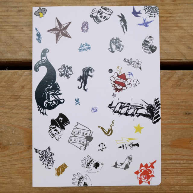 Personalised Stationery : Plain : Tattoo