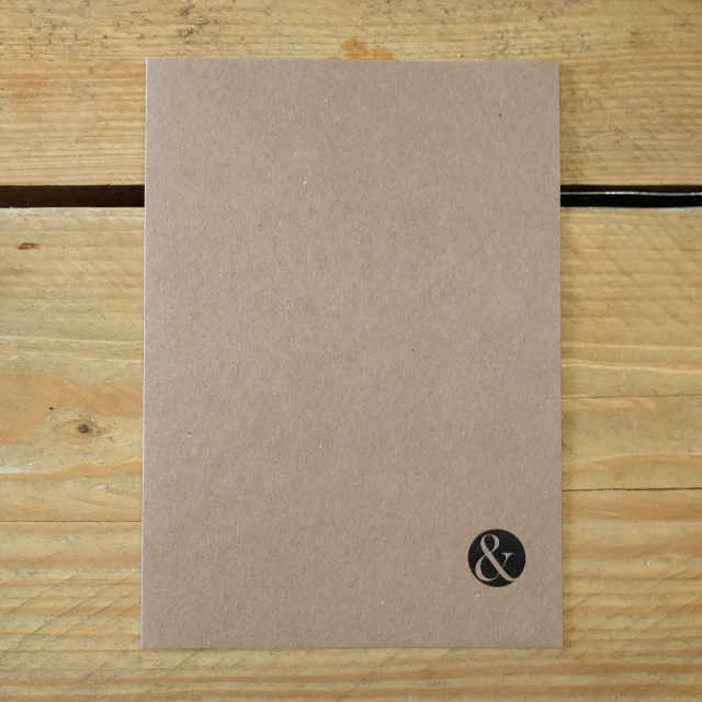 Personalised Stationery : Plain : Journal Kraft