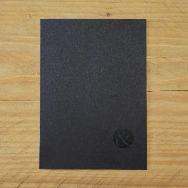 Personalised Stationery : Grid Ruled : Journal Black