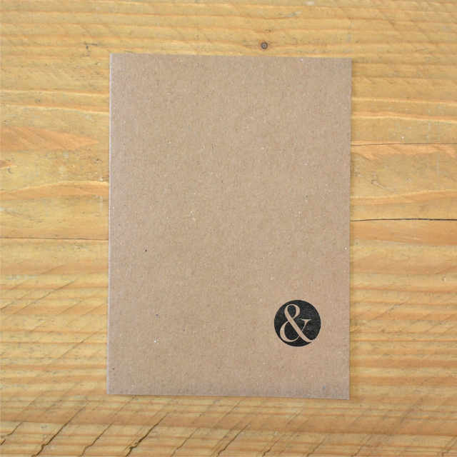 Journal Kraft Plain | Design, proof and buy online | Personalised Stationery