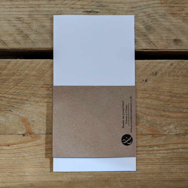 Personalised Stationery : Plain : Journal Natural