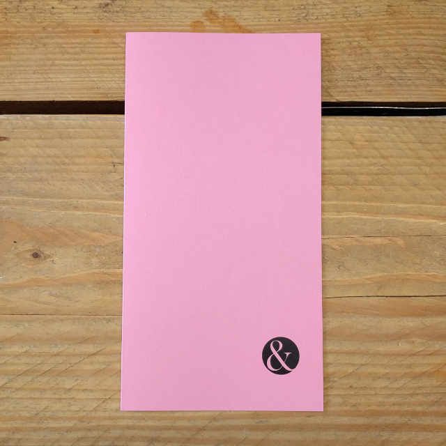 Personalised Stationery : Dot Grid : Pink