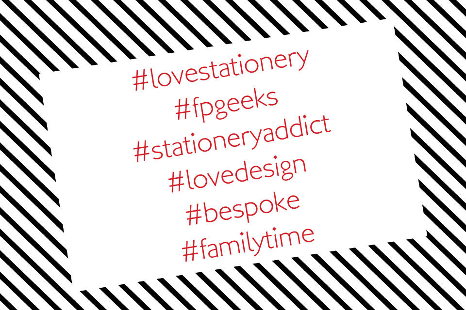 Hashtag Business Cards Design, proof and buy online Personalised