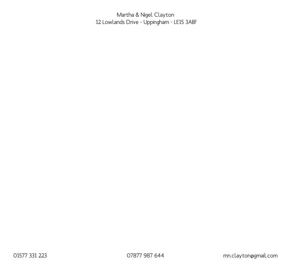 Personalised Stationery : 2/3 A4 Letterhead Wove : Uppingham