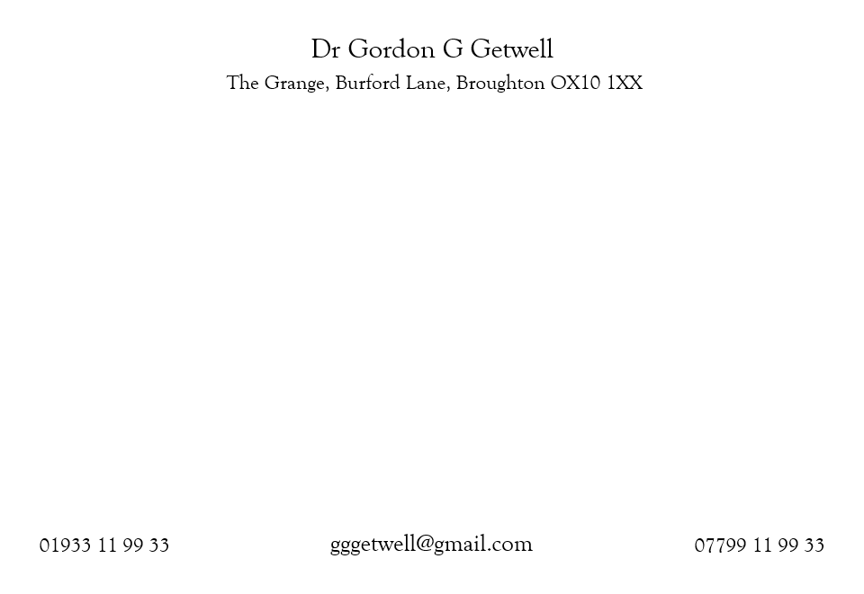 Broughton - Demi Quarto Wove