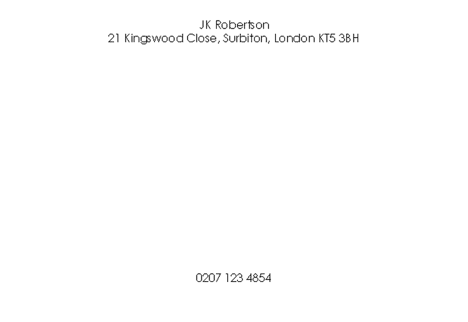 Personalised Stationery : DQ Correspondence Cards Colorata : Hambleton