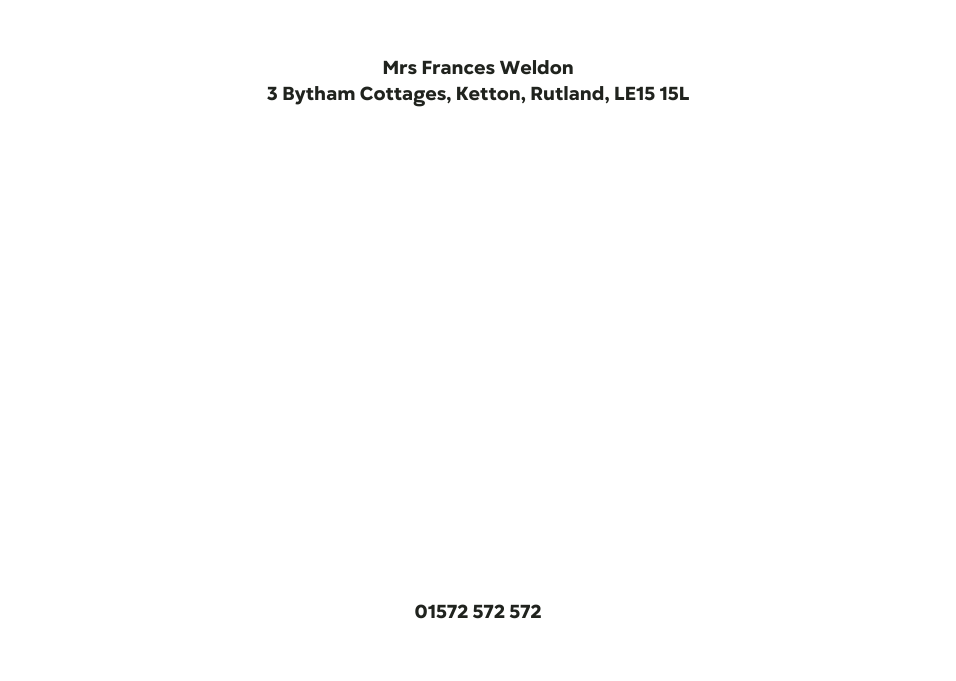 Personalised Stationery : A5 Letterhead Textured Laid : Ketton