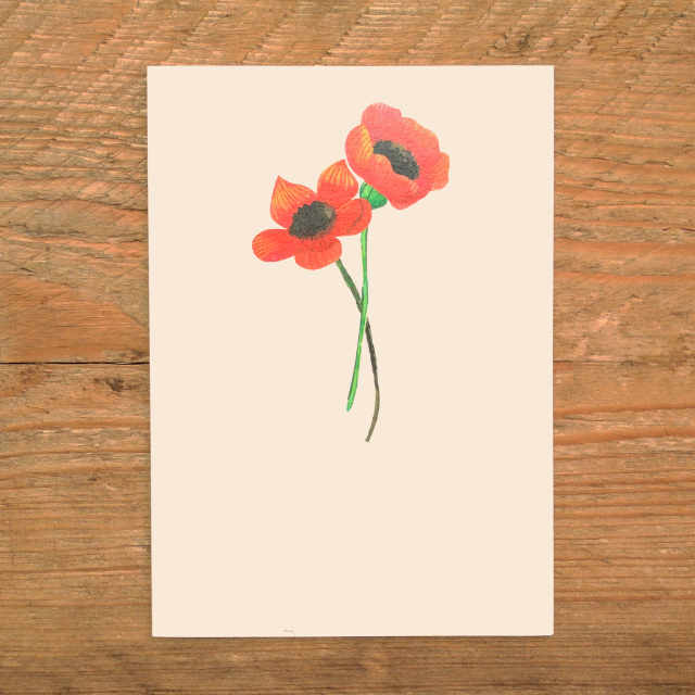 Personalised Stationery : A6 Note Card : Flandres