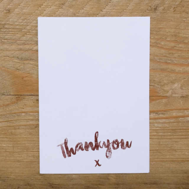 Personalised Stationery : A6 Note Card : Rathbone