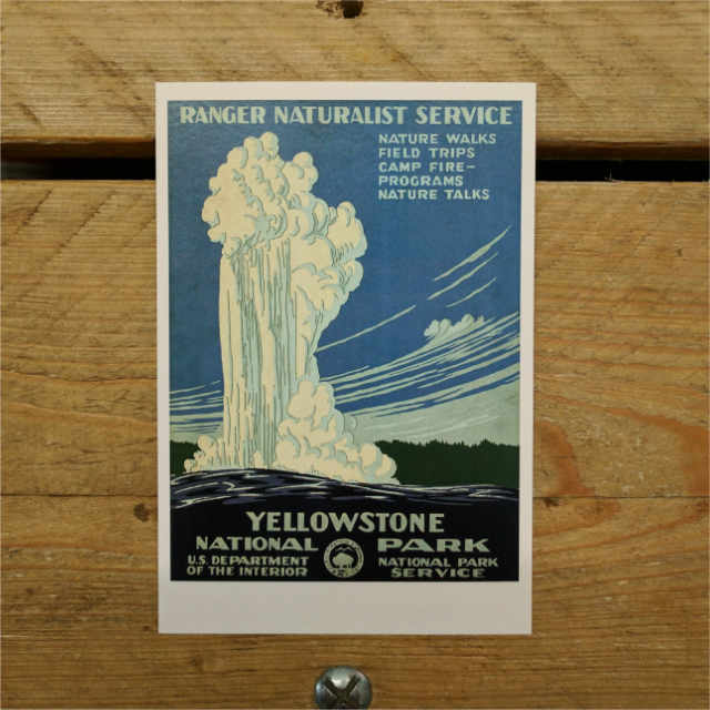 Yellowstone Demi Quarto Postcard | Design, proof and buy online | Personalised Stationery