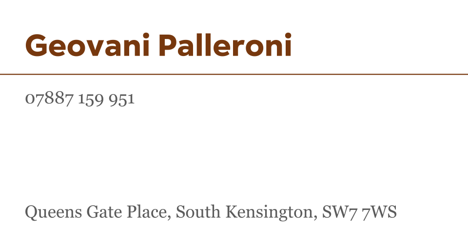 Pall St James | Design, proof and buy online | Personalised Stationery