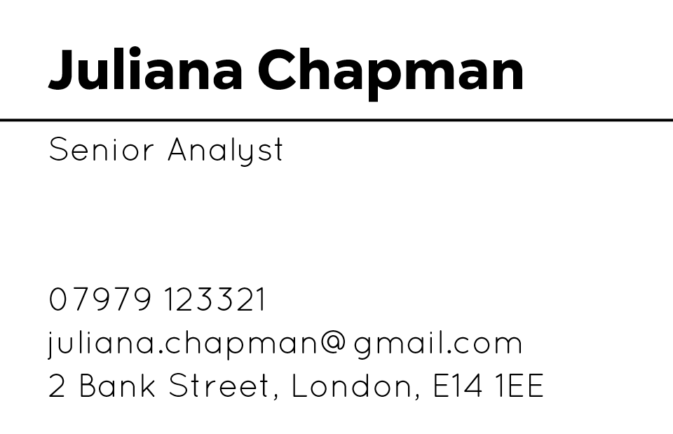 Chapman - Kensington Hot Foil