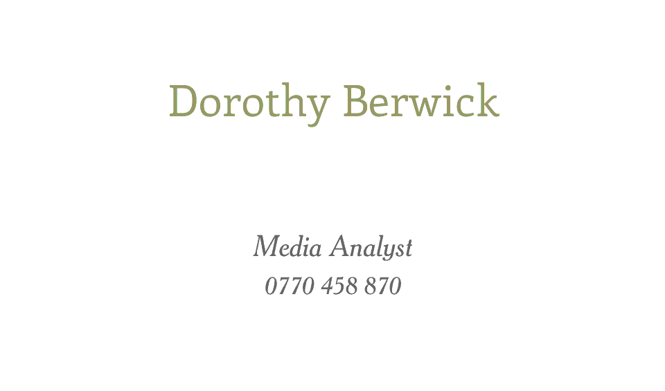 Berwick Berkeley | Design, proof and buy online | Personalised Stationery