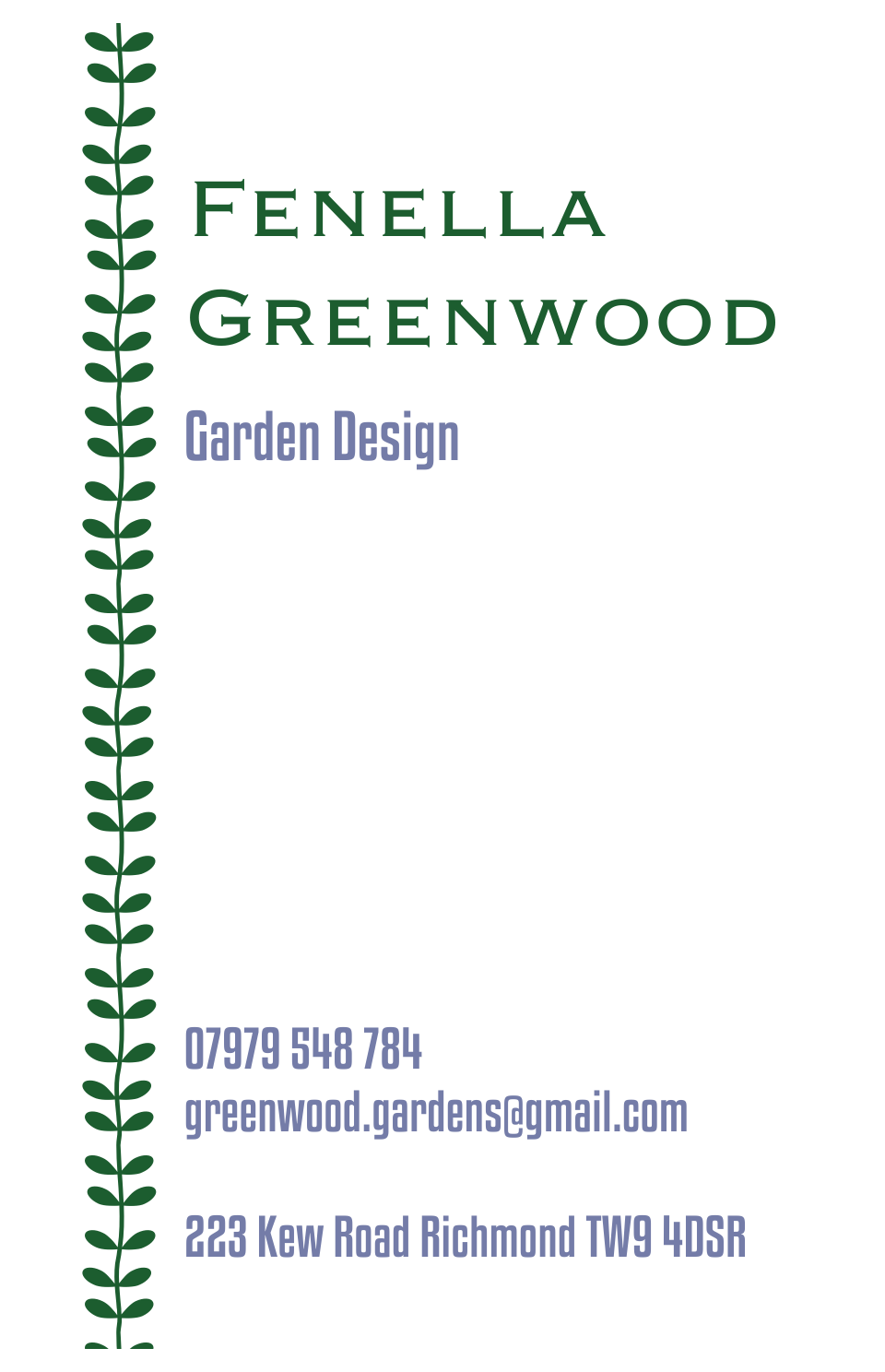 Greenwood Kensington | Design, proof and buy online | Personalised Stationery