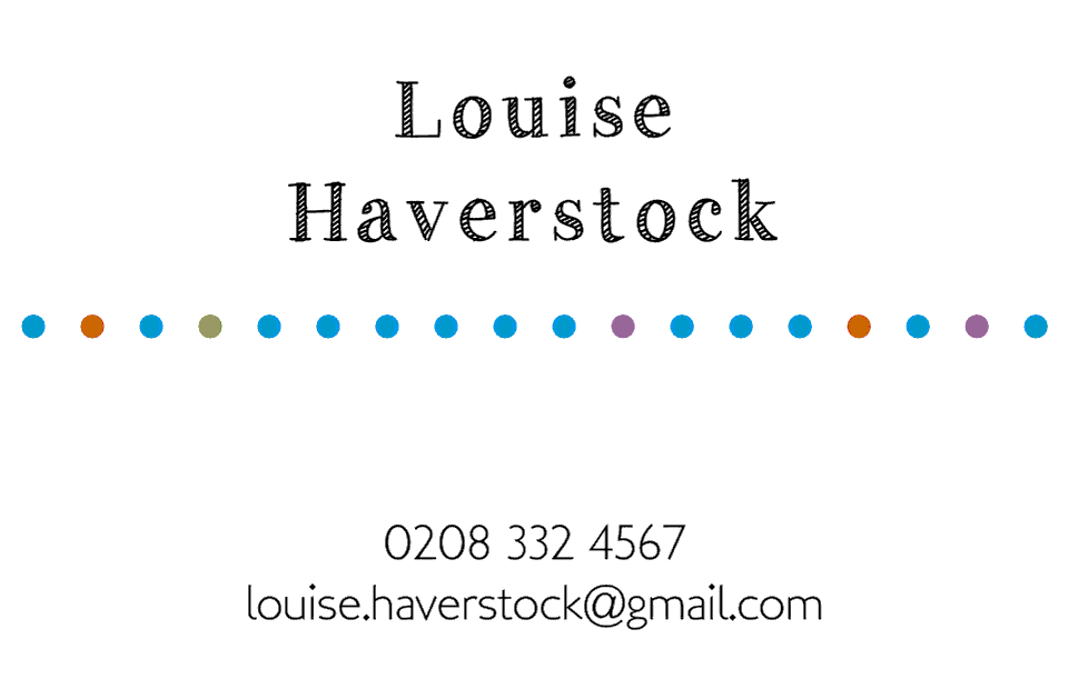 Haverstock Business Cards Ultra-Twin | Design, proof and buy online | Personalised Stationery