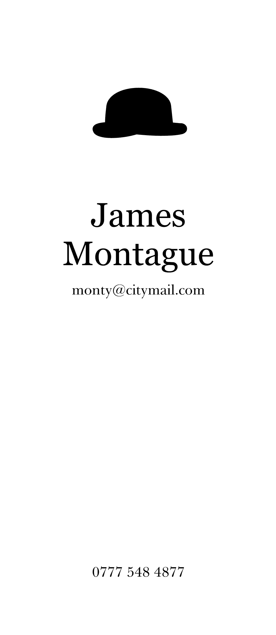 Personalised Stationery : Trafalgar : Montague