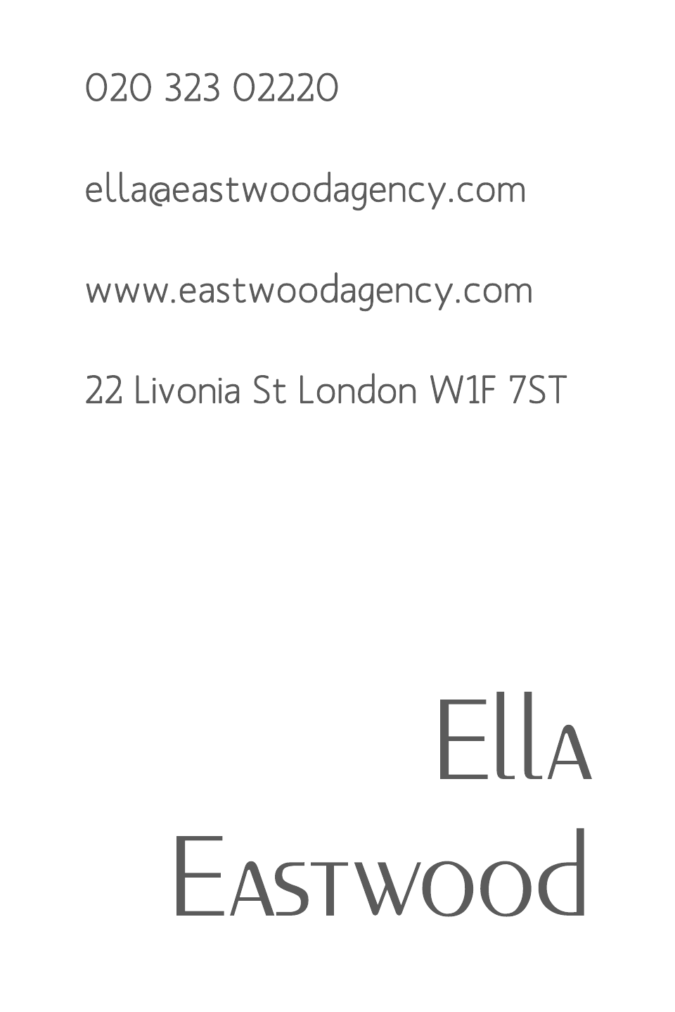 Eastwood Business Cards Ultra-Twin Foiled | Design, proof and buy online | Personalised Stationery