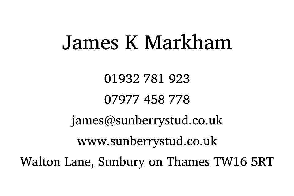 Sunbury Business Cards Ultra-Twin Foiled | Design, proof and buy online | Personalised Stationery