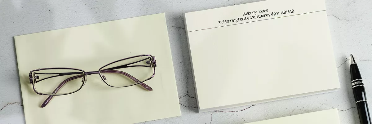 Personalised Correspodence Cards