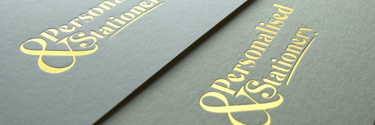 Hot Foil Printing Stationery