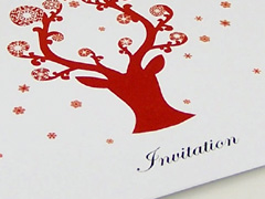 Design and proof your personalised Invitations Christmas Party