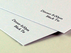 Design and proof your personalised Invitations Formal