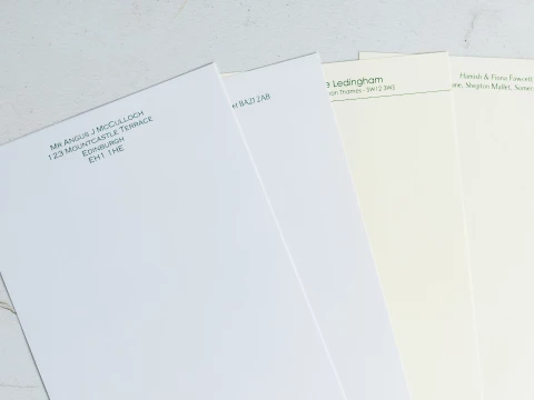 Design and proof your personalised Social Stationery Letterheads