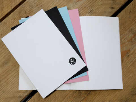 Design and proof your personalised Notebooks A5 Journal Inserts