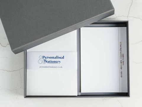 Design and buy your personalised Demi Quarto Ultra-Heavy Cards from Personalsied Stationery. Suppliers of luxurious personalised social stationery since 2003.