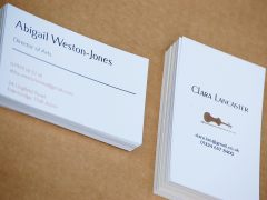 Design and proof your personalised Social Stationery Visiting Cards