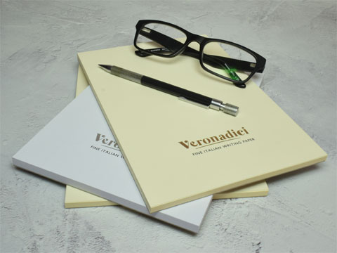 "Design and buy your personalised Veronadici Writing Pads Stationery from Personalsied Stationery. Suppliers of luxurious personalised social stationery since 2003."
